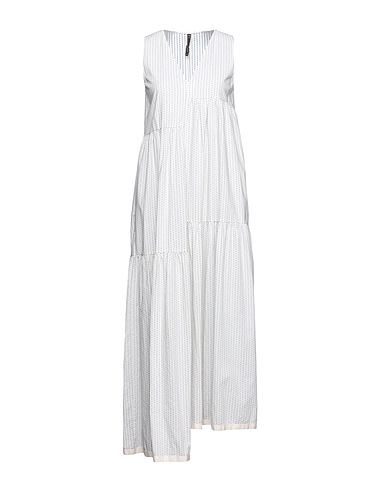 MANILA GRACE ロングワンピース・ドレス スカイブルー コットン 100%