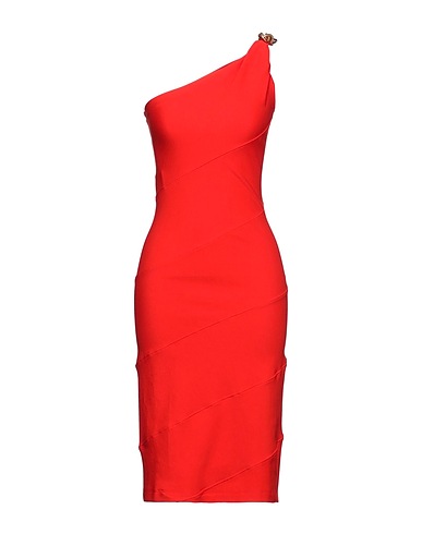 GIVENCHY Midi dress Red 86% Viscose, 10% Polyamide, 4% Elastane