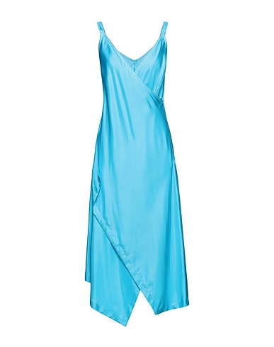 SIES MARJAN Midi dress Azure 100% Silk