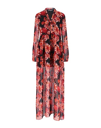 PATRIZIA PEPE Long dress Black 100% Polyester