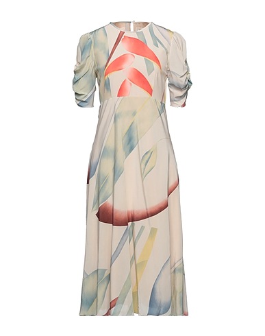 ETRO シルクドレス ベージュ シルク 100%