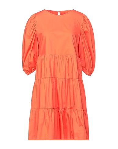 ANONYME DESIGNERS Short dress Orange 100% Cotton