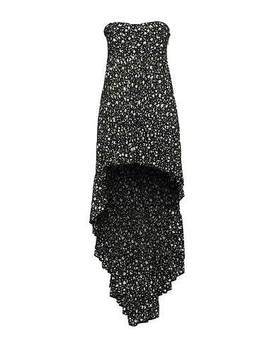 SIMONA A Kurzes Kleid Schwarz 100% Viskose