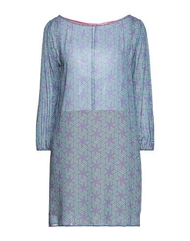 MERCI ITALIA Short dress Slate blue 100% Viscose