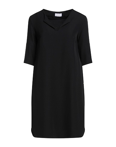 OTTOD'AME Short dress Black 97% Polyester, 3% Elastane