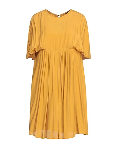 OTTOD'AME Short dress Marigold 70% Acetate, 30% Silk