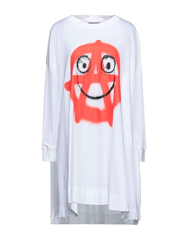 MOSCHINO Short dress White 100% Cotton