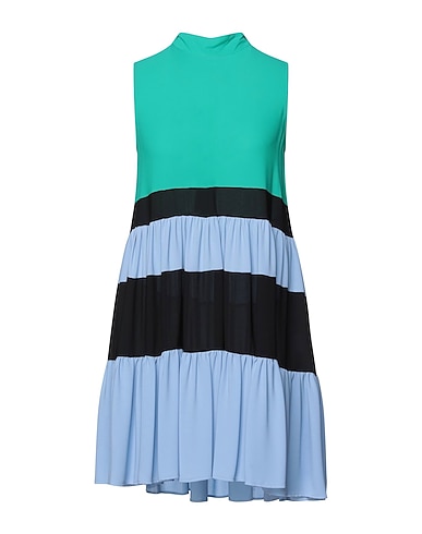 JUCCA Short dress Green 100% Polyester