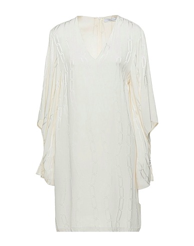 SIMONA CORSELLINI Vestito corto Bianco 100% Viscosa