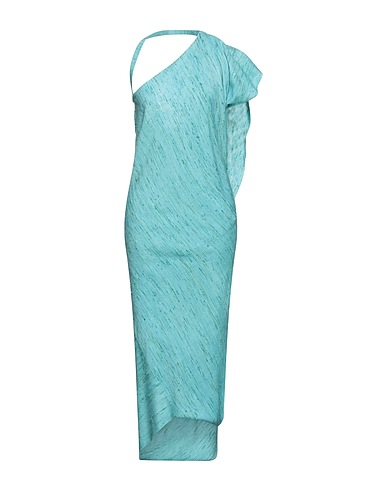 STEPHAN JANSON Long dress Turquoise 100% Silk