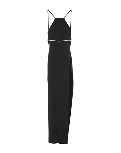 JUST CAVALLI Long dress Black 97% Viscose, 3% Elastane