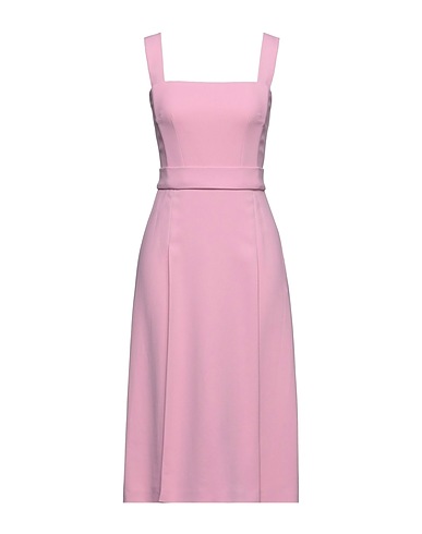 DOLCE&GABBANA Midi dress Pink 51% Viscose, 46% Acetate, 3% Elastane