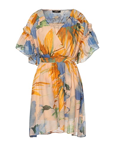 ACTITUDE by TWINSET Short dress Apricot 100% Cotton