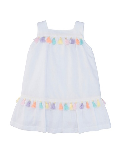 ALETTA Vestido para bebé  White 100% Cotton