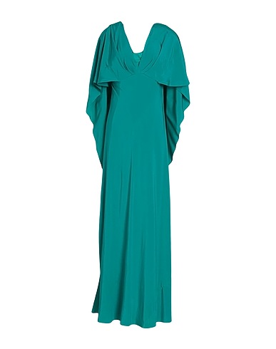 DIANE VON FURSTENBERG Long dress Deep teal 100% Polyester