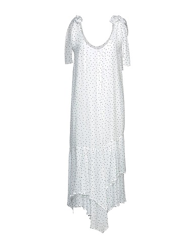 EMMA & GAIA Midi dress White 100% Viscose