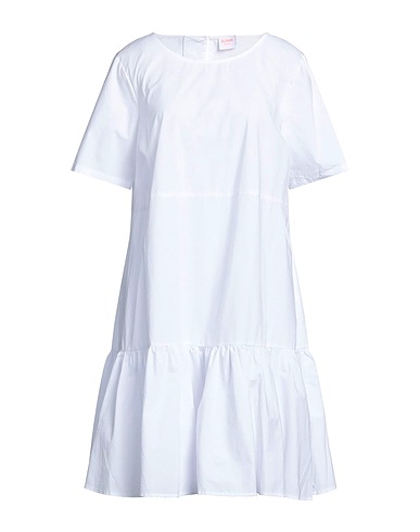 SUN 68 Kurzes Kleid Weiß 100% Baumwolle
