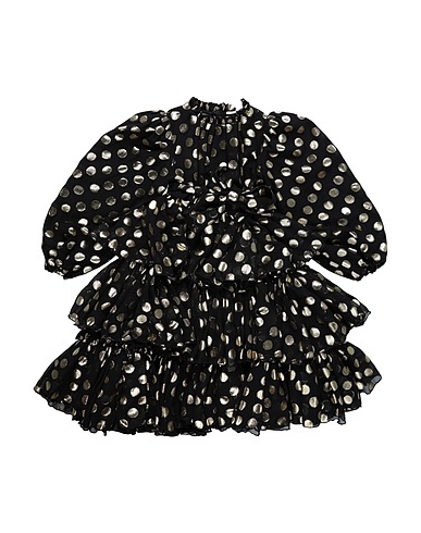 DOLCE&GABBANA Dress Black 87% Silk, 13% Metallic Polyester