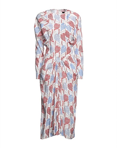 ISABEL MARANT Midi dress Ivory 100% Lyocell