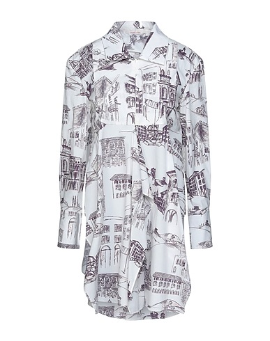 LIVIANA CONTI Top White 96% Cotton, 4% Elastane