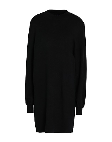VERO MODA Short dress Black 52% EcoVero™ viscose, 28% Polyester, 20% Nylon