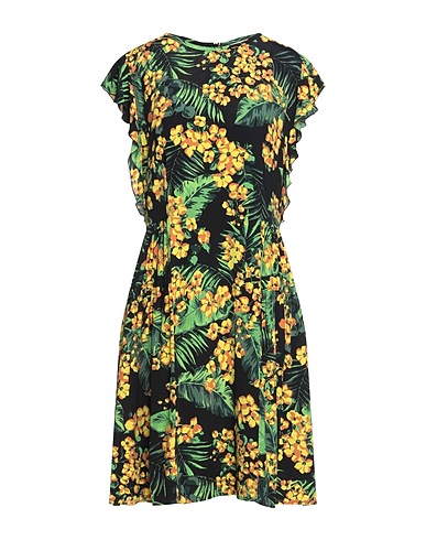 I BLUES Midi dress Black 100% Viscose