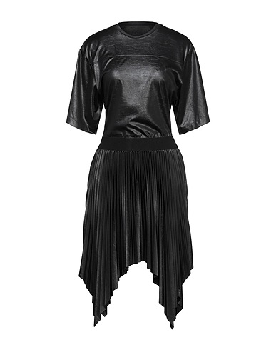 GIVENCHY Pleated dress Black 100% Polyester, Cotton, Elastane