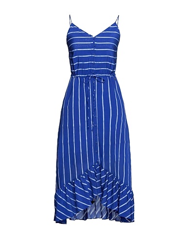 ARMANI EXCHANGE Midi dress Bright blue 61% Viscose, 22% Polyester, 17% Polyamide