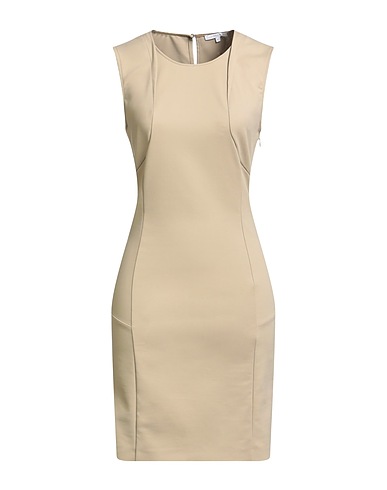 PATRIZIA PEPE Sheath dress 48% Cotton, 45% Polyamide, 7% Elastane
