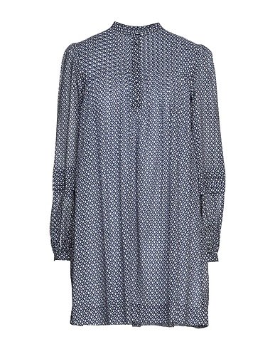 MICHAEL MICHAEL KORS Shirt dress Midnight blue 100% Cotton