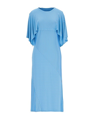 MM6 MAISON MARGIELA Midi dress Azure 95% Viscose, 5% Elastane