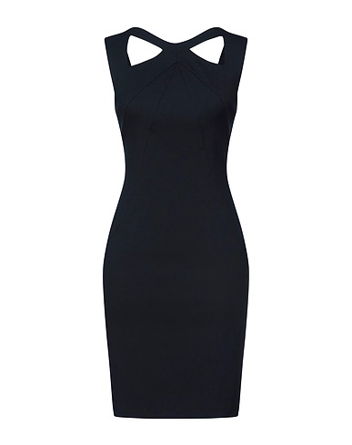 L'AGENCE Sheath dress Midnight blue 64% Polyester, 34% Rayon, 2% Polyurethane