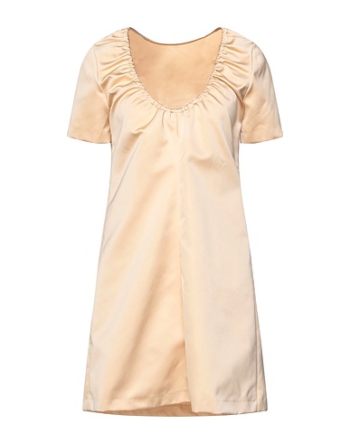 GRIFONI Short dress Beige 100% Polyester