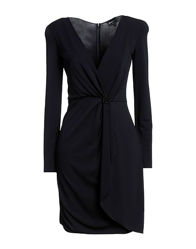EMPORIO ARMANI Sheath dress Midnight blue 96% Viscose, 4% Elastane