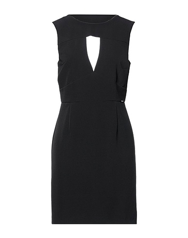 GUESS Kurzes Kleid Schwarz 89% Polyester, 11% Elastan