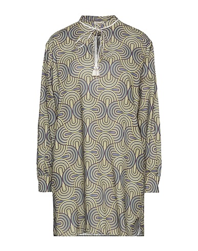 TRUE ROYAL Shirt dress Military green 100% Cotton