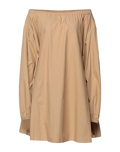 JUCCA Short dress Sand 100% Cotton