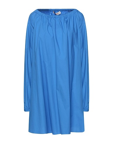 JUCCA Short dress Azure 100% Cotton