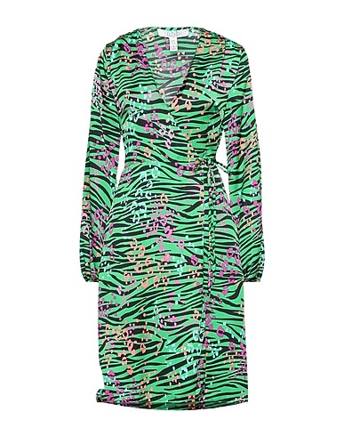 LIQUORISH Midi-Kleid Grün 100% Polyester