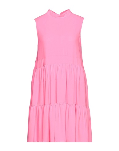 JUCCA Vestito corto Rosa 100% Poliestere