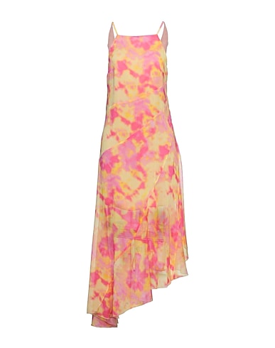 KOCCA Midi dress Yellow 100% Polyester