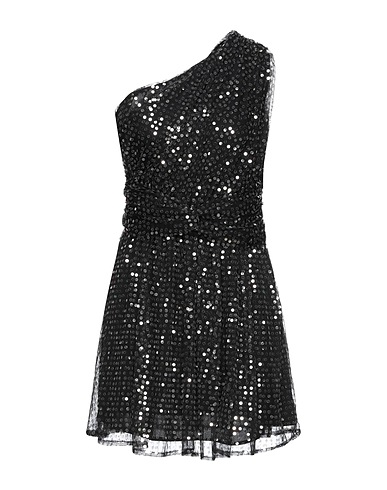 KORALLINE Sequin dress Black 60% Polyamide, 40% Polyester
