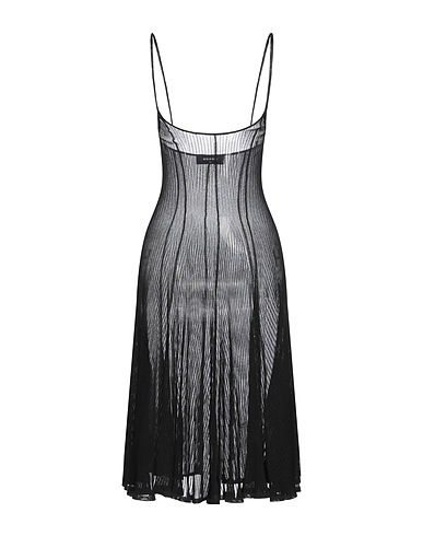 DSQUARED2 Midi dress Black 88% Viscose, 12% Polyamide