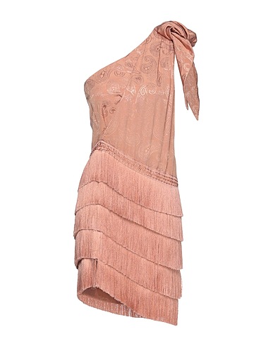 JIJIL Vestito corto Cipria 100% Viscosa, Poliammide
