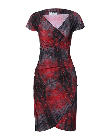 CHIARA BONI LA PETITE ROBE Sheath dress Red 72% Polyamide, 28% Elastane