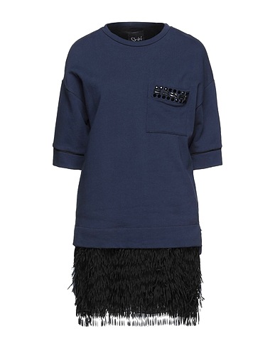 SHIKI Short dress Midnight blue 100% Polyester