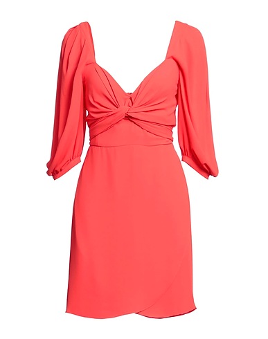 HANITA Vestito corto Rosso pomodoro 100% Poliestere