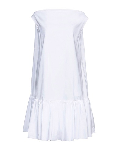 L' AUTRE CHOSE Short dress White 100% Cotton