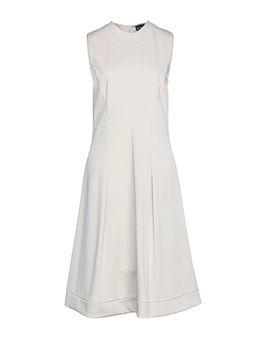 GIORGIO ARMANI Midi dress Light grey 70% Viscose, 25% Polyamide, 5% Elastane