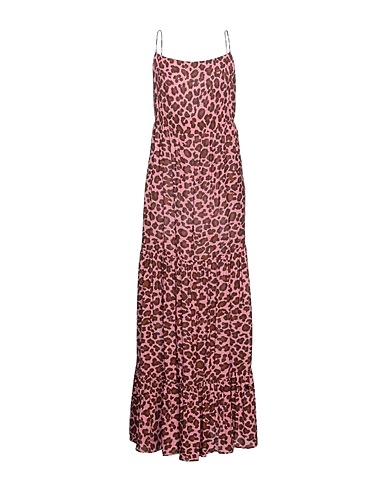 SOLOTRE Long dress Pink 100% Viscose